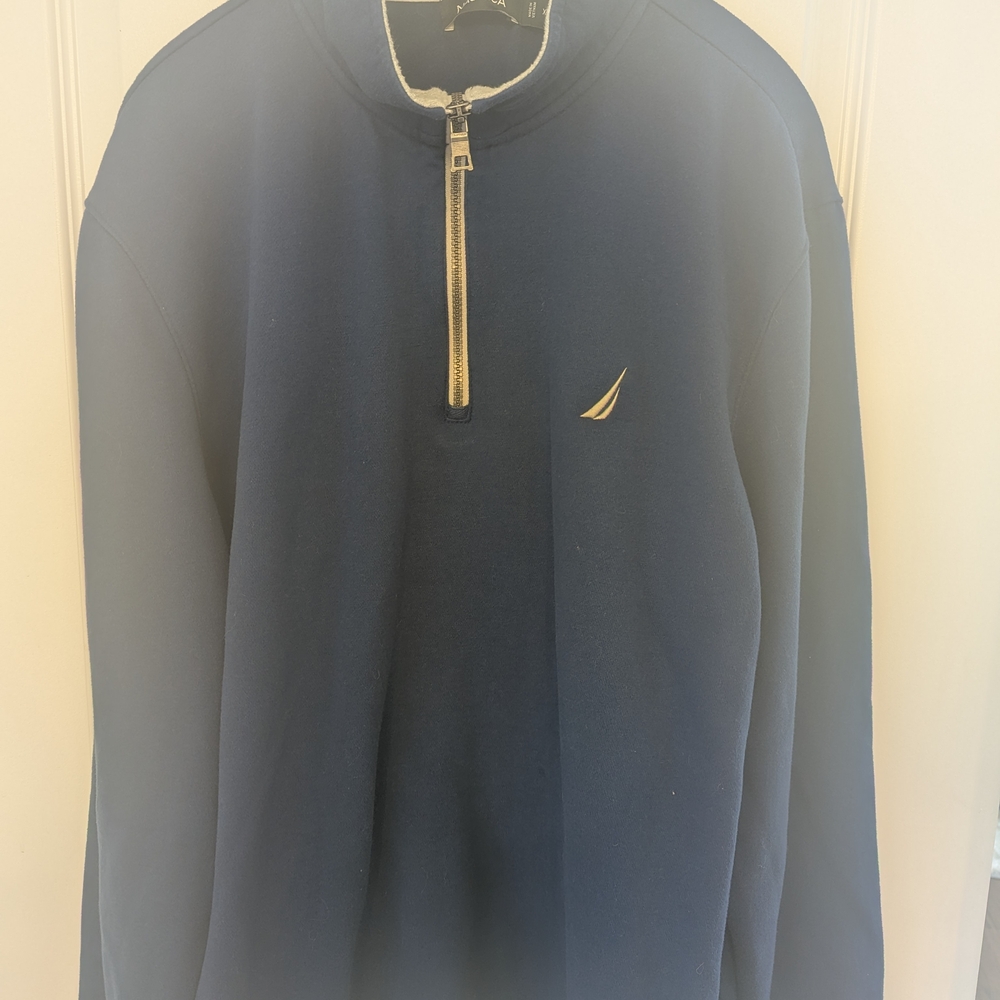 Navy Blue Men's Sweater